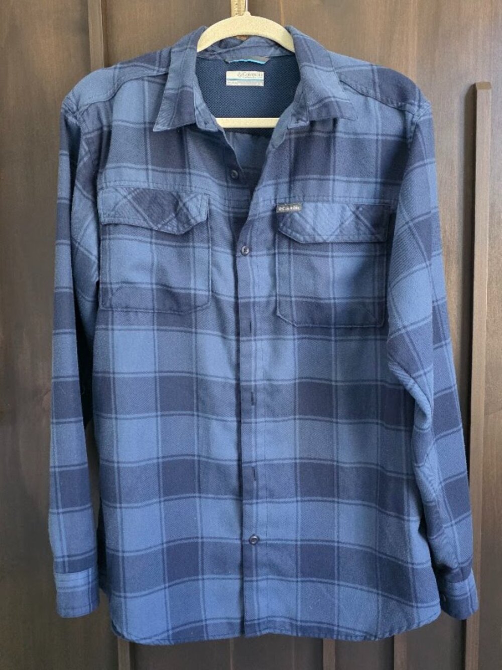 Men's Columbia Flannel Plaid Shirt